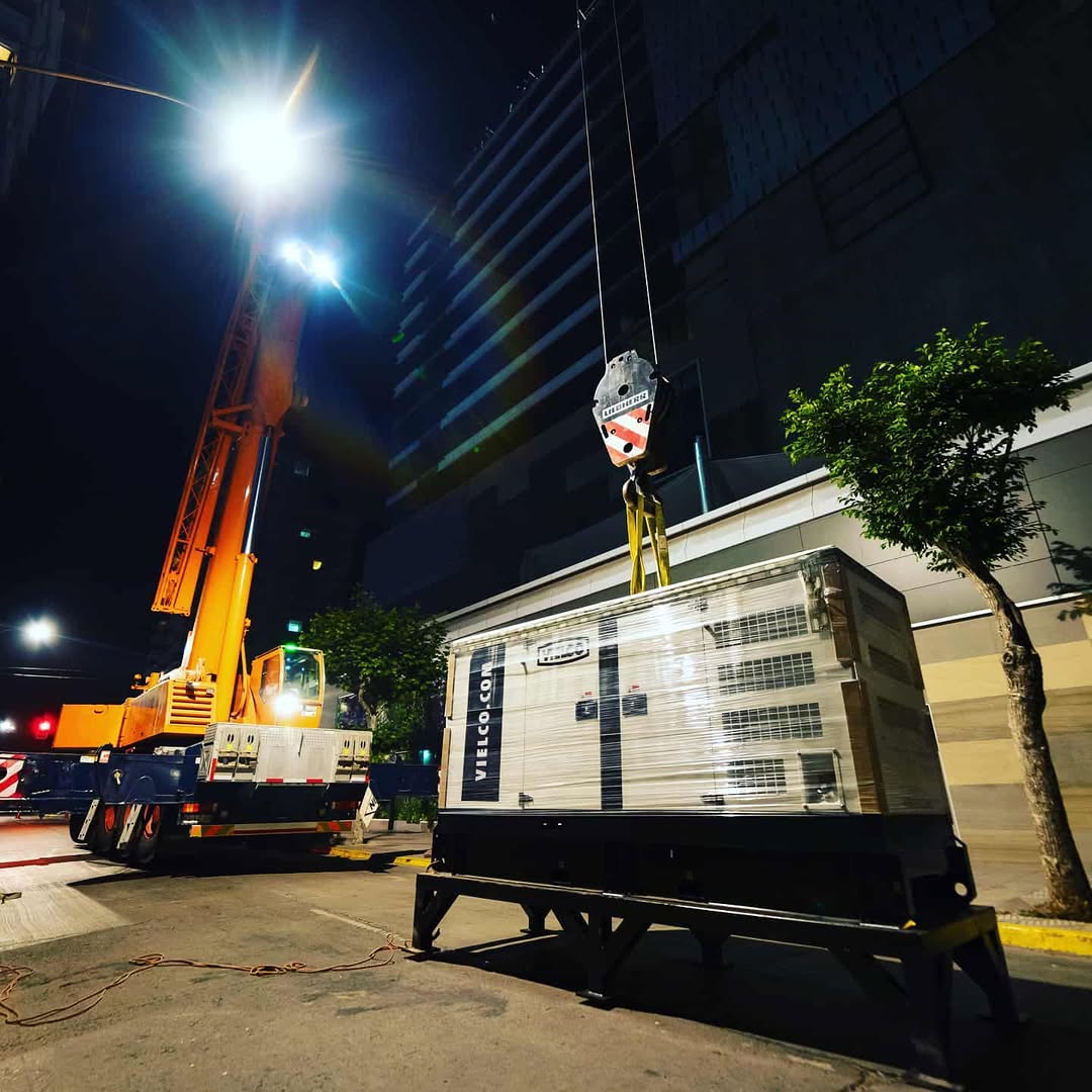 Montaje de equipo en azotea